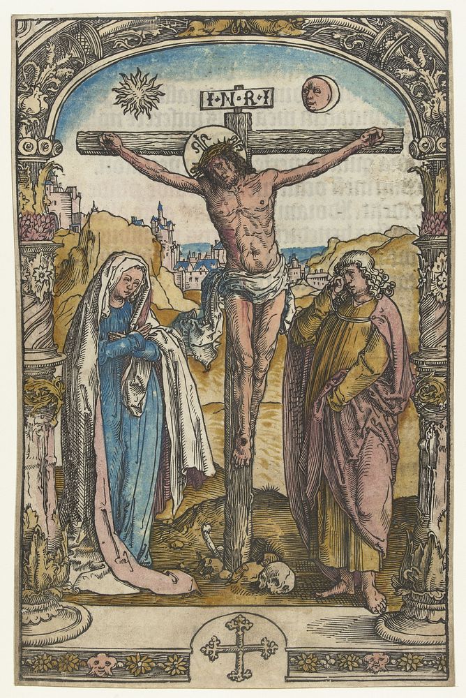 Christus aan het kruis (1514) by Lucas van Leyden and Jan Seversz