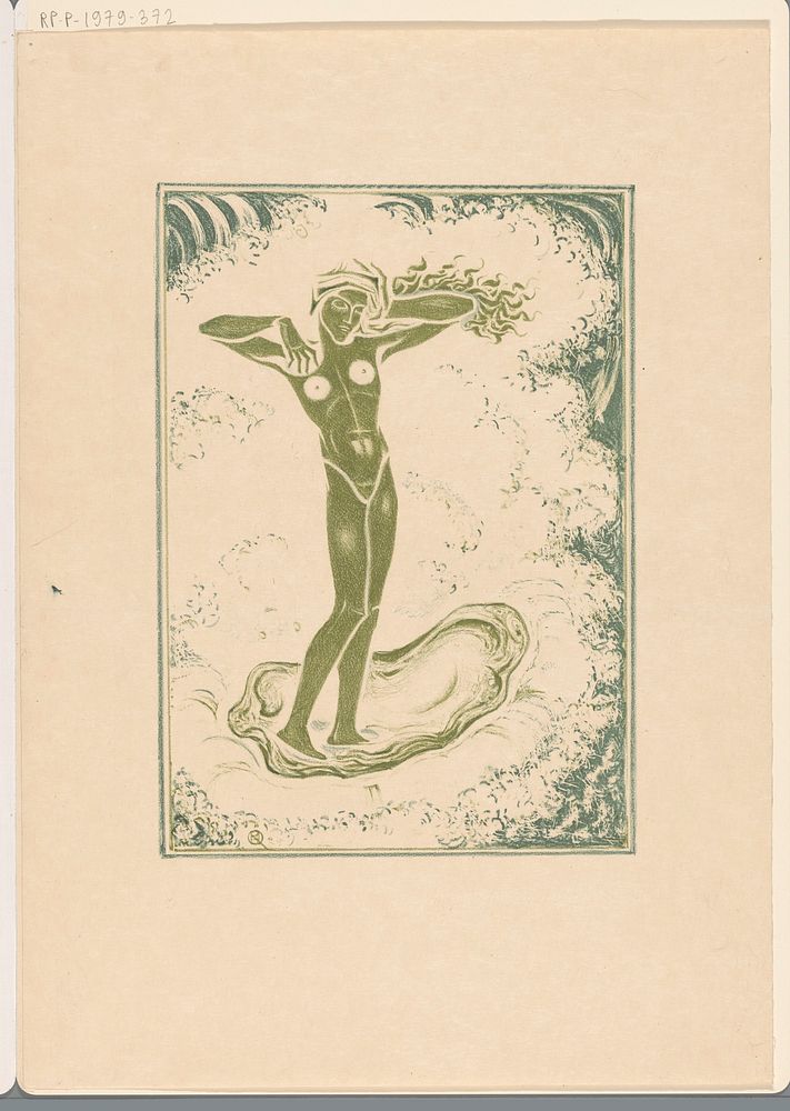 Geboorte van Venus (1924) by Richard Nicolaüs Roland Holst
