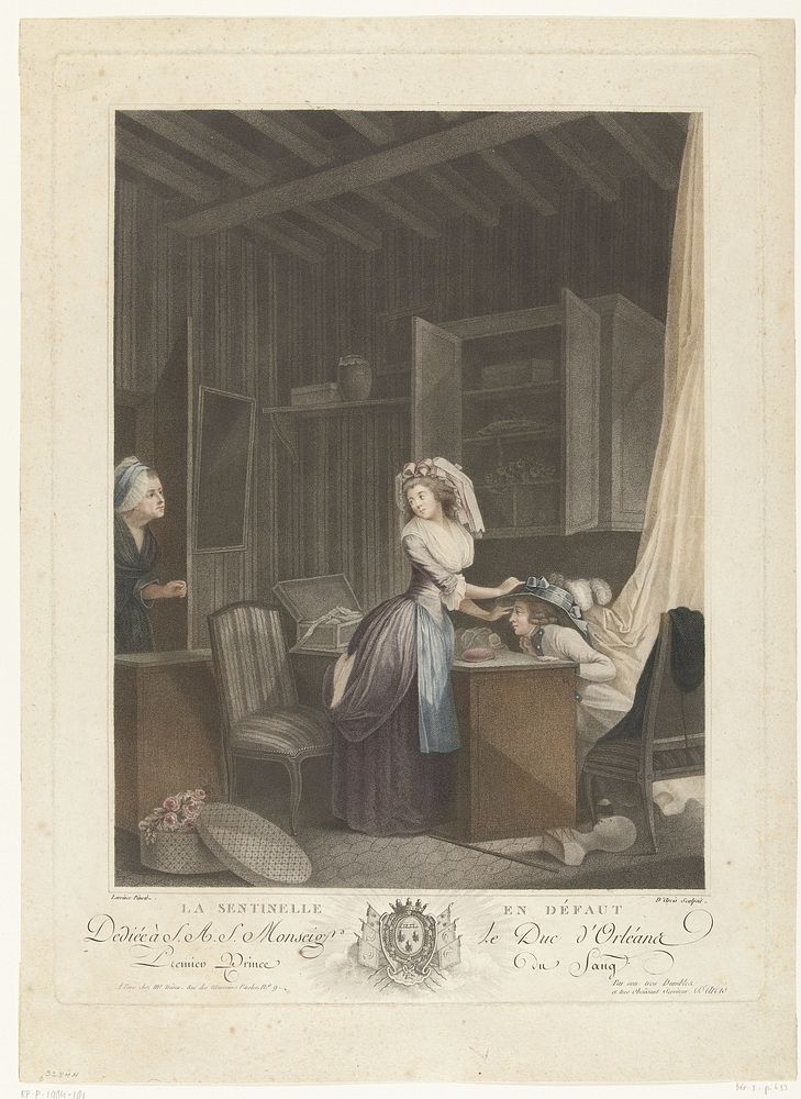 La sentinelle en défaut (1787 - 1801) by Louis d Arcis, Niclas Lafrensen II, Salvatore Tresca and Lodewijk Filips II hertog…