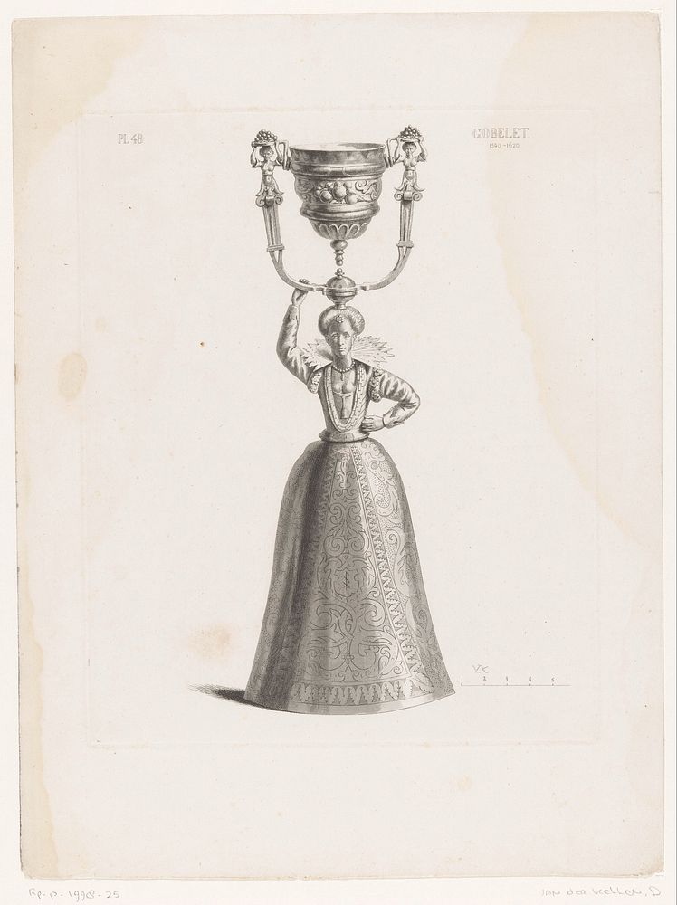 Gobelet (in or before 1865 - 1878) by David van der Kellen 1804 1879
