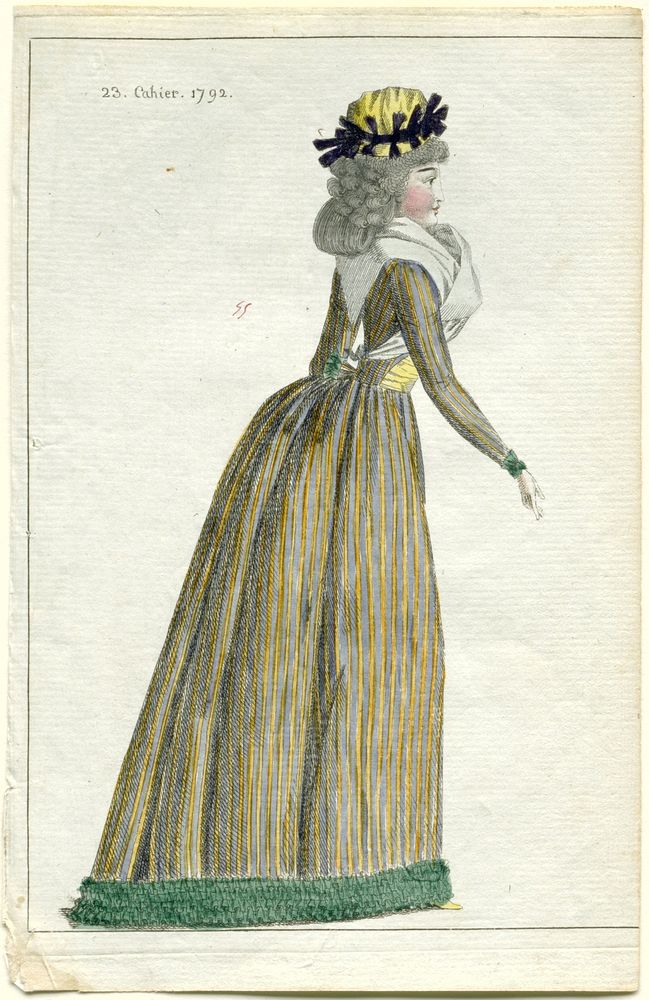 Fashion News (1792) by A B Duhamel and M Le Brun