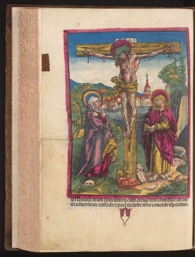 Christus aan het kruis (c. 1495 - before 1503) by Lucas Cranach I and Johannes Winterburger