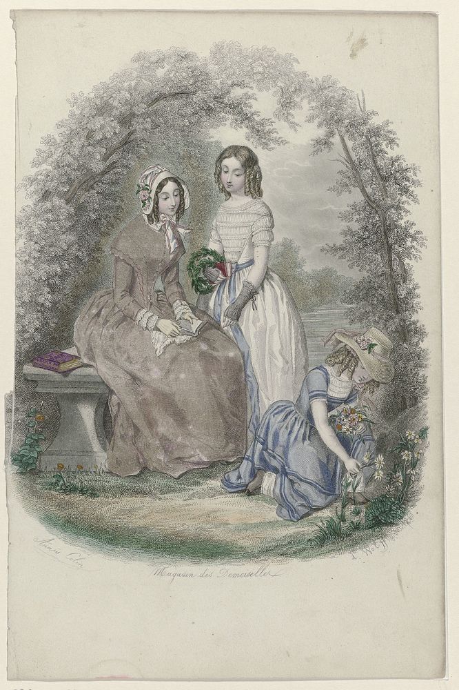 Magasin des Demoiselles, 1845 (1845) by L Wolff and Anaïs Colin Toudouze