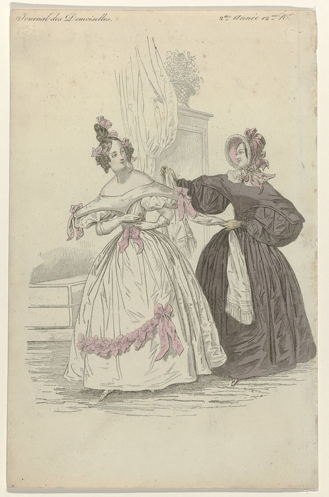 Journal des Demoiselles, ca. 1833, 2me Année 12e No. (c. 1833) by anonymous