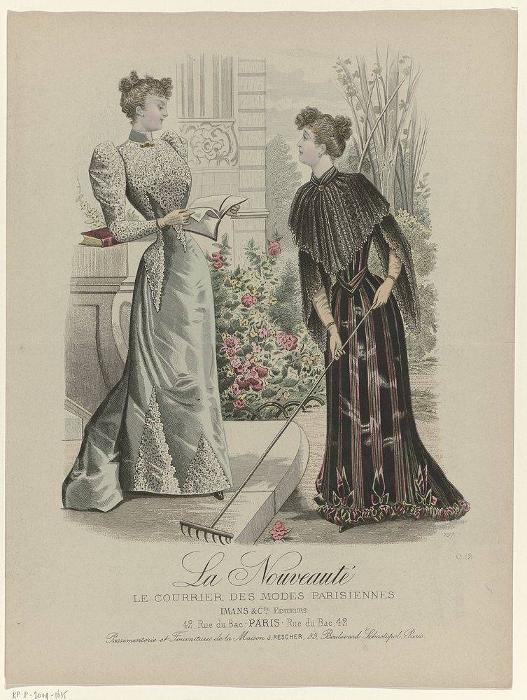 La Nouveauté, 1891, No. C12 : Passementerie et Fournitures (...) (1891) by anonymous and Imans and Cie