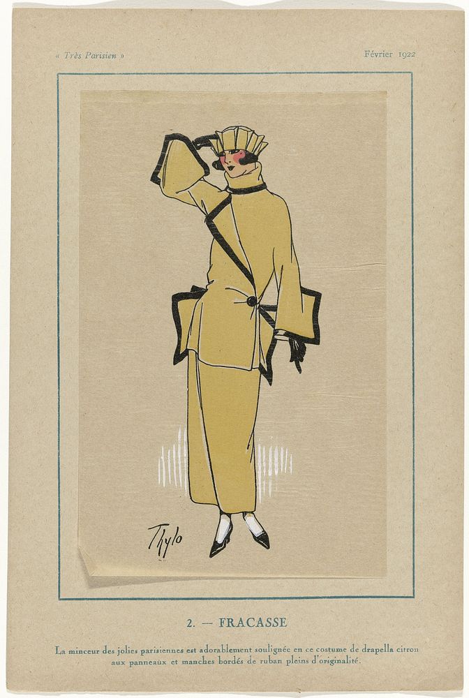 Très Parisien. La Mode, Le Chic, L’Elégance (1922) by Thylo, anonymous, G P Joumard and E Durand