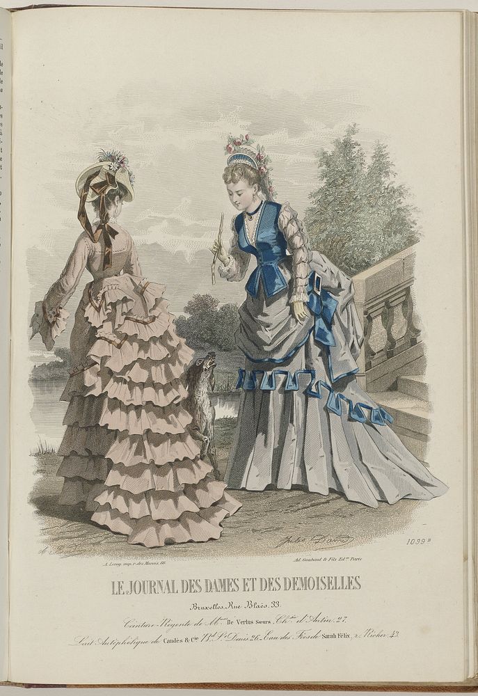 Journal des Dames et des Demoiselles, 15 Novembre 1872: (1872) by Jules David 1808 1892, Ad Goubaud et Fils and Bruylant…