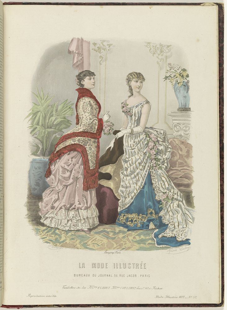 La Mode Illustrée, Journal de la Famille, 1882 (1882) by Firmin Didot and Cie