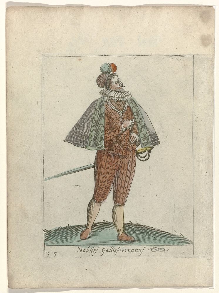Nobilis Gallies ornattus (c. 1594 - c. 1596) by anonymous and Pietro Bertelli
