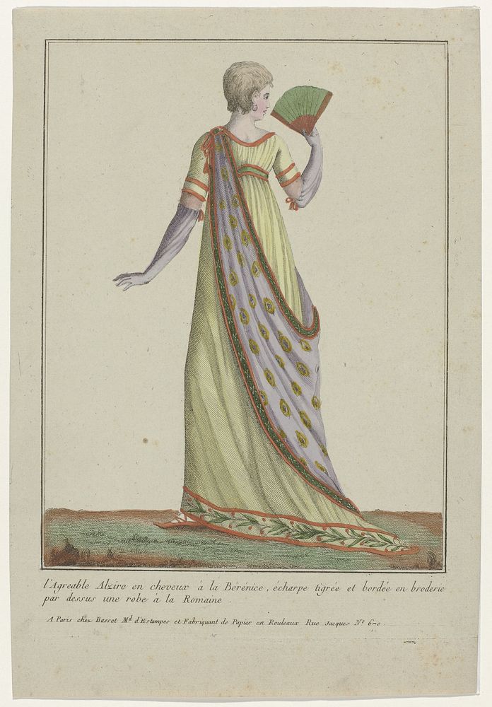 Collection consacrée aux modes d'hommes et de femmes, 1783-1813, No. 102 : L'Agréable Alzir (...) (1783 - 1813) by anonymous…