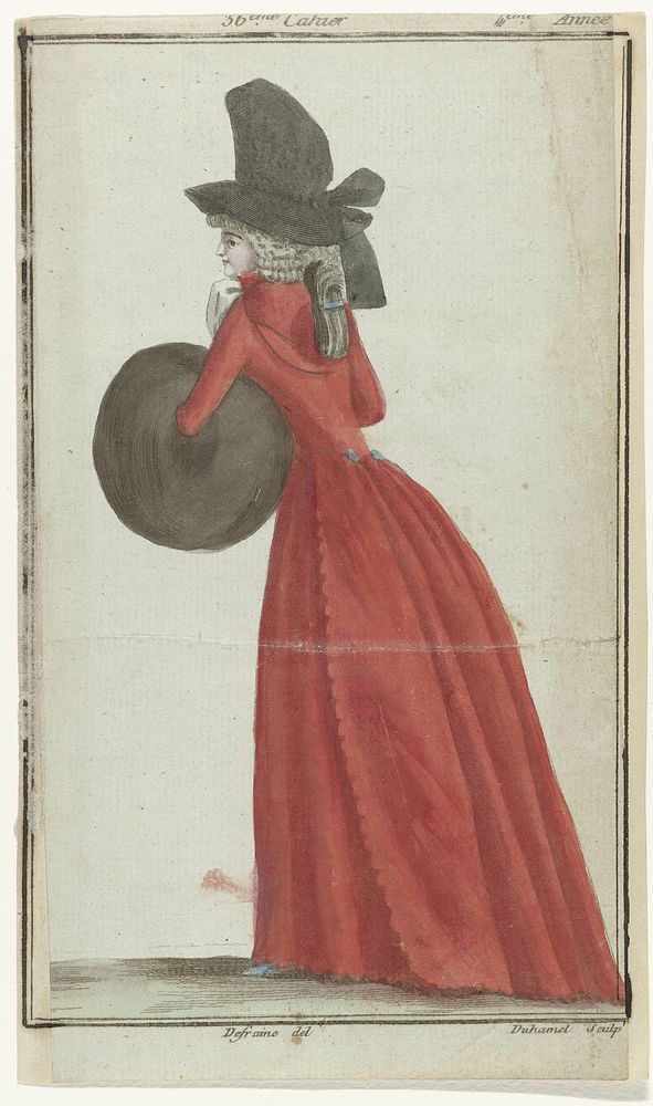 Fashion News (1789) by A B Duhamel, Defraine and Buisson