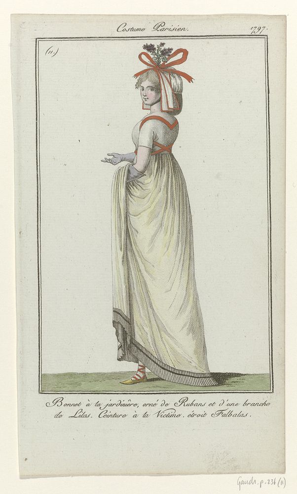 Journal des Dames et des Modes: Ladies’ Fashion (1797) by anonymous, Sellèque and Pierre de la Mésangère