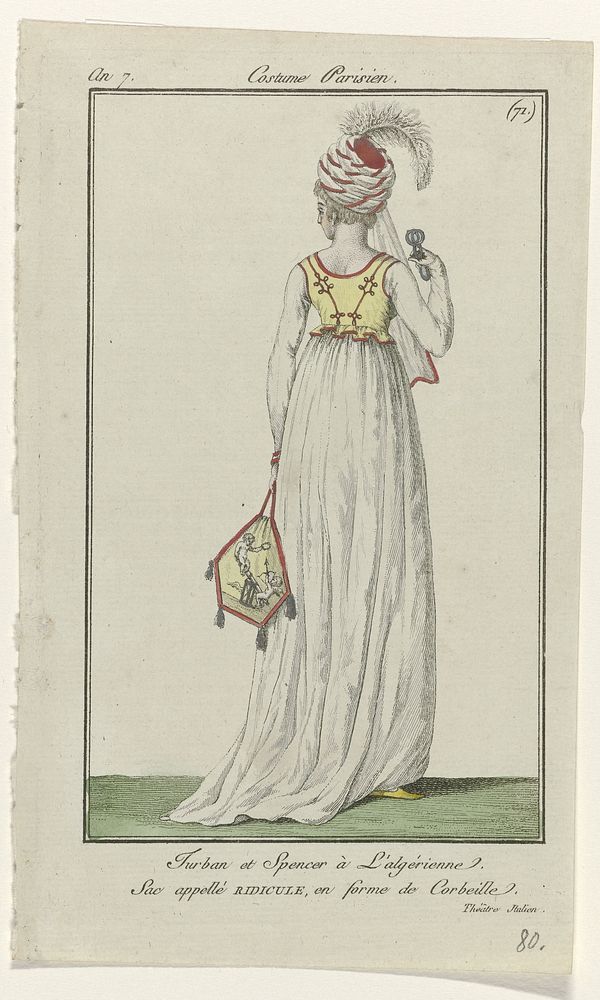 Journal des Dames et des Modes: Ladies’ Fashion (1798) by anonymous, Sellèque and Pierre de la Mésangère