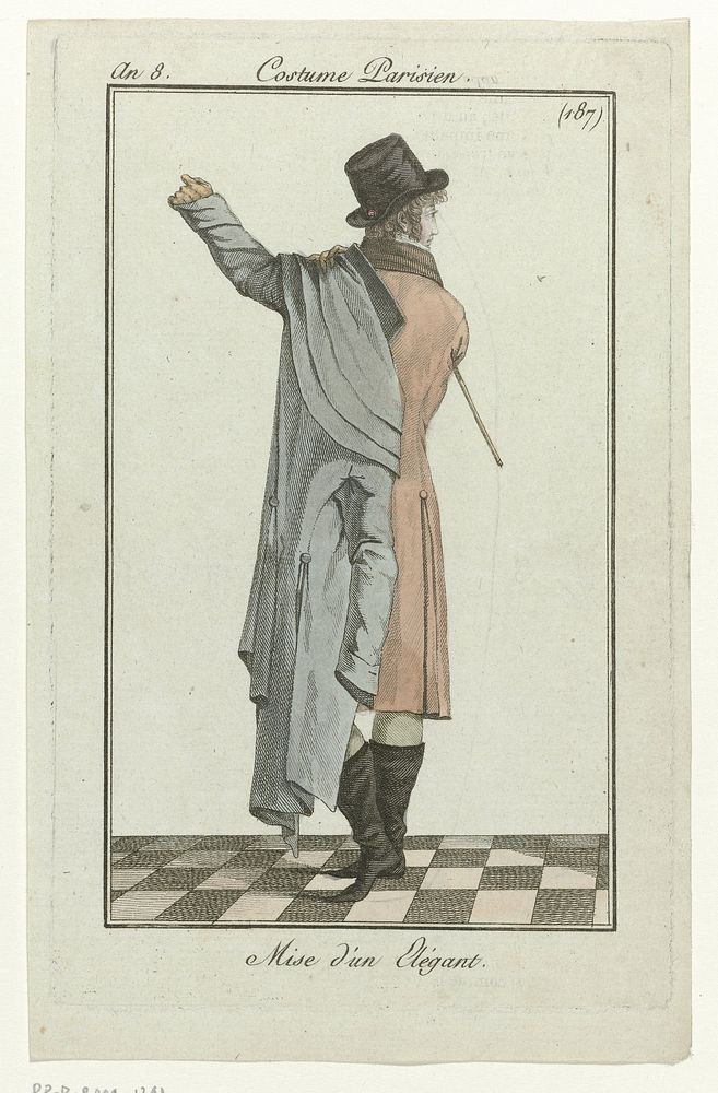 Journal des Dames et des Modes: Men’s Fashion (1800) by anonymous and Pierre de la Mésangère