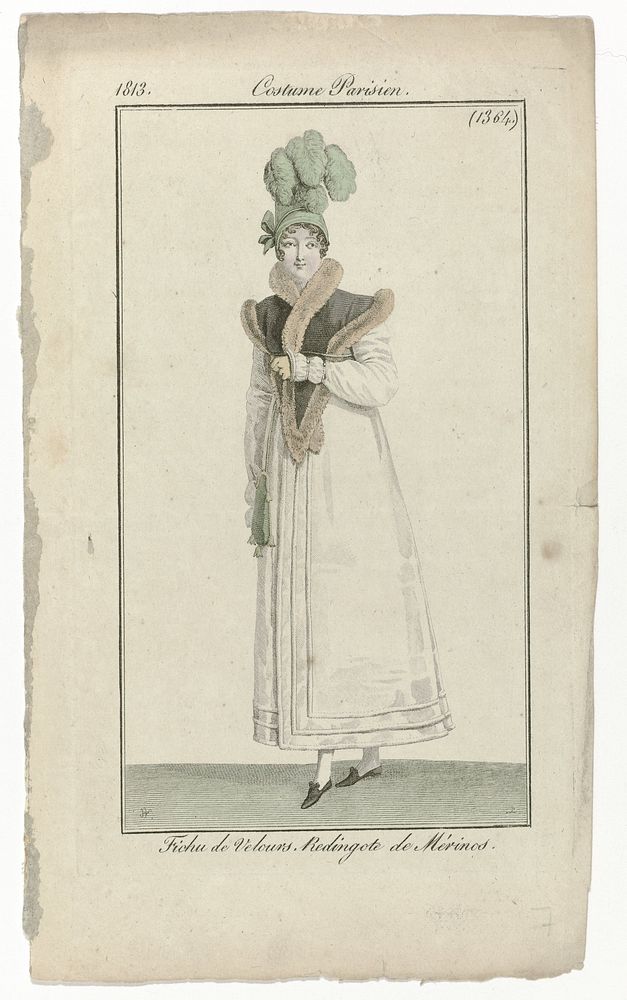 Journal des Dames et des Modes: Ladies’ Fashion (1813) by Pierre Charles Baquoy, Horace Vernet and Pierre de la Mésangère