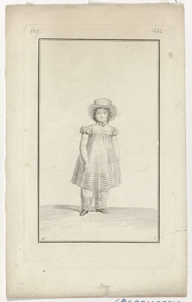 Journal des Dames et des Modes, Costume Parisien, 15 juillet 1817, (1662) (1817) by Pierre Charles Baquoy, Horace Vernet and…