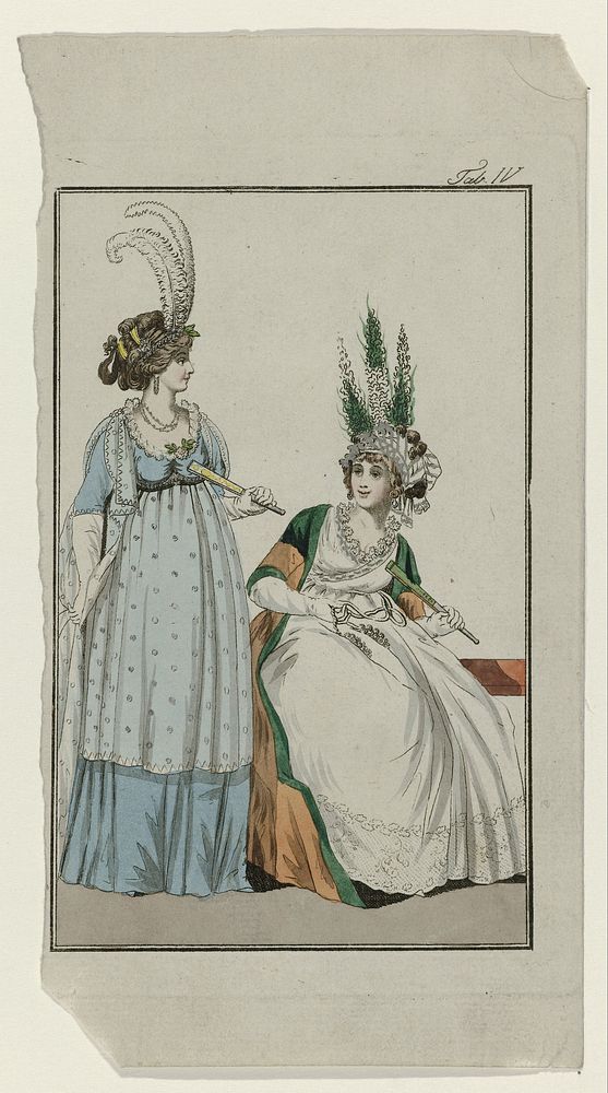Journal für Fabrik, Manufaktur, Handlung, Kunst und Mode, 1796, Tab IV (1796) by anonymous and anonymous