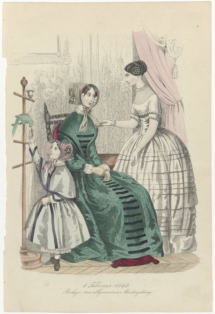 Allgemeinen Musterzeitung, Beilage zur allgemeinen Musterzeitung, 1 februar 1849 (1849) by anonymous, J Desjardins, Anaïs…