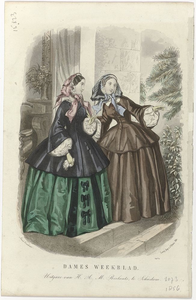 Dames weekblad, 1856, No. 2073 : Uitgave van H.A.M. Roelants (...) (1856) by Anaïs Colin Toudouze, anonymous, Hendrik…