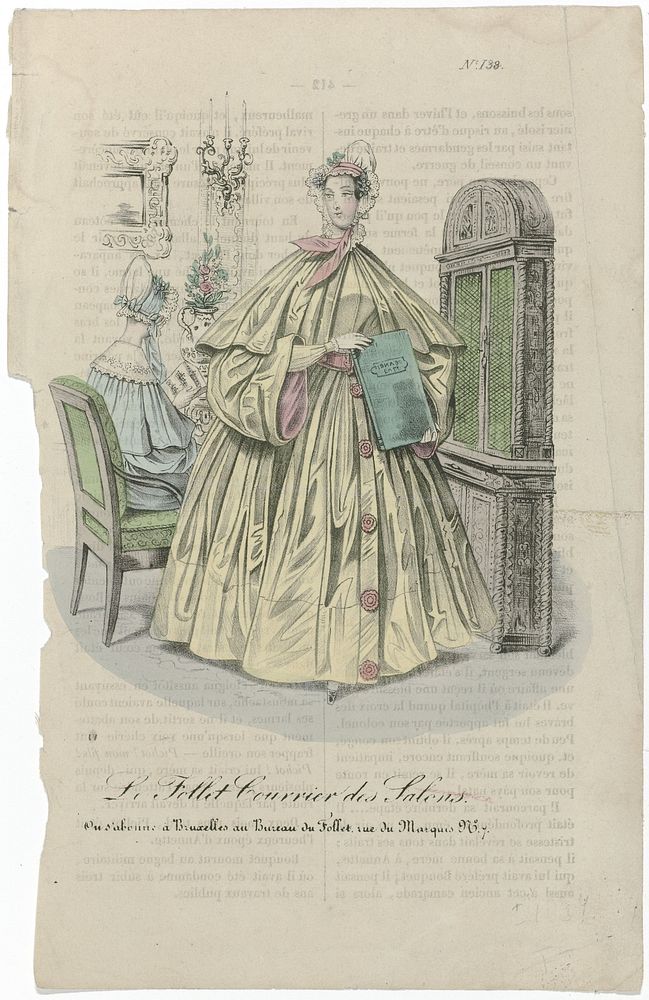 Le Follet Courrier des Salons, editie Brussel, ca.1836, No. 138 (c. 1836) by anonymous