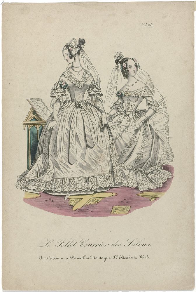 Le Follet Courrier des Salons, editie Brussel, ca. 1836, No. 248 (c. 1836) by anonymous