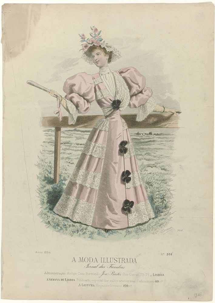 A moda Illustrada, Jornal das Familias, 1894, No. 366, Nr. 3016 (1894) by anonymous and Guido Gonin