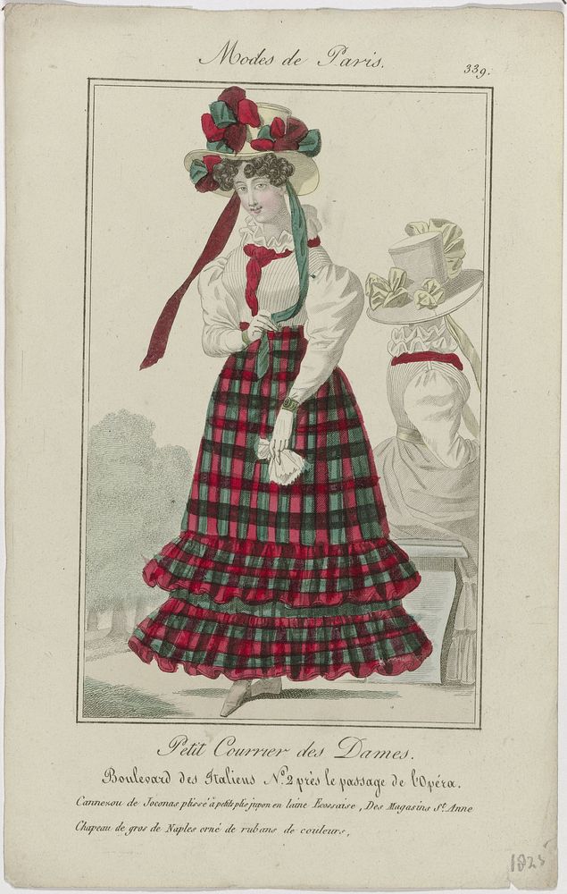 Petit Courrier des Dames, 1825, No. 339 : Cannezou de Joconas (...) (1825) by anonymous and Dupré uitgever