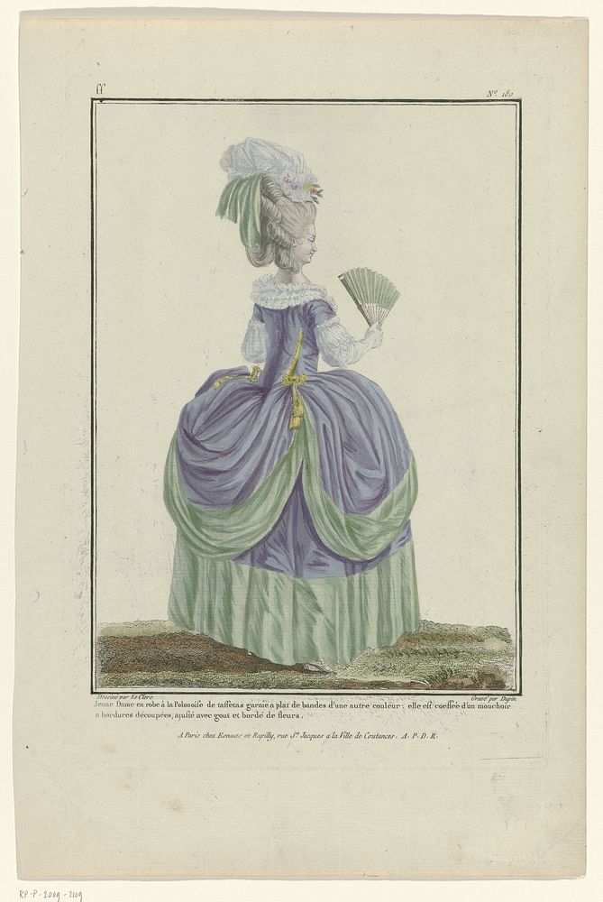 Marie Antoinette: The Queen of Fashion: Gallerie des Modes et Costumes Français (1780) by Nicolas Dupin, Pierre Thomas Le…