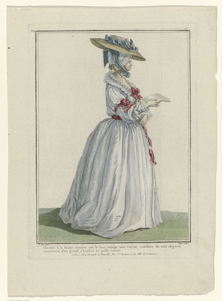 Marie Antoinette: The Queen of Fashion: Gallerie des Modes et Costumes Français (1784) by Nicolas Dupin, Pierre Thomas Le…