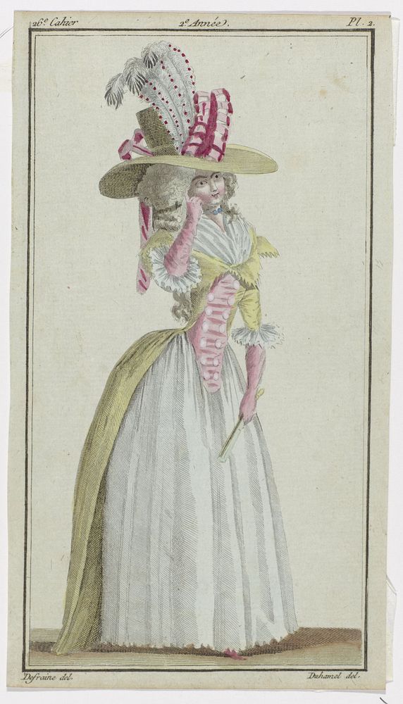 Fashion News (1787) by A B Duhamel, Defraine and Buisson