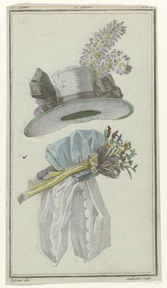 Fashion News (1787) by A B Duhamel, Defraine and Buisson