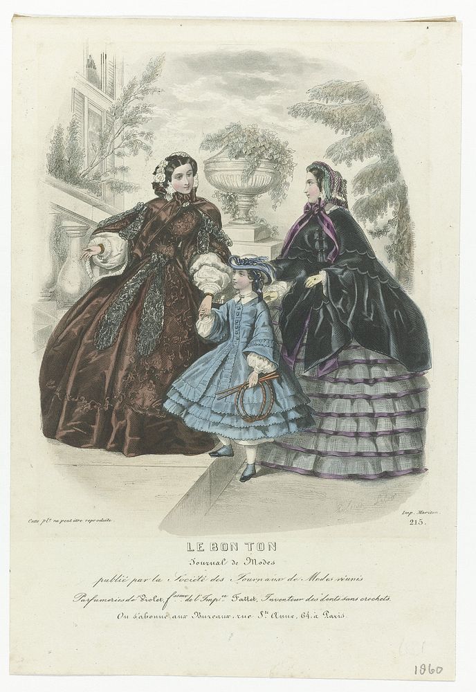 Le Bon Ton, Journal de Modes, 1860, No. 215 : Parfumeries de Violet (...) (1860) by anonymous, Héloïse Leloir Colin and…