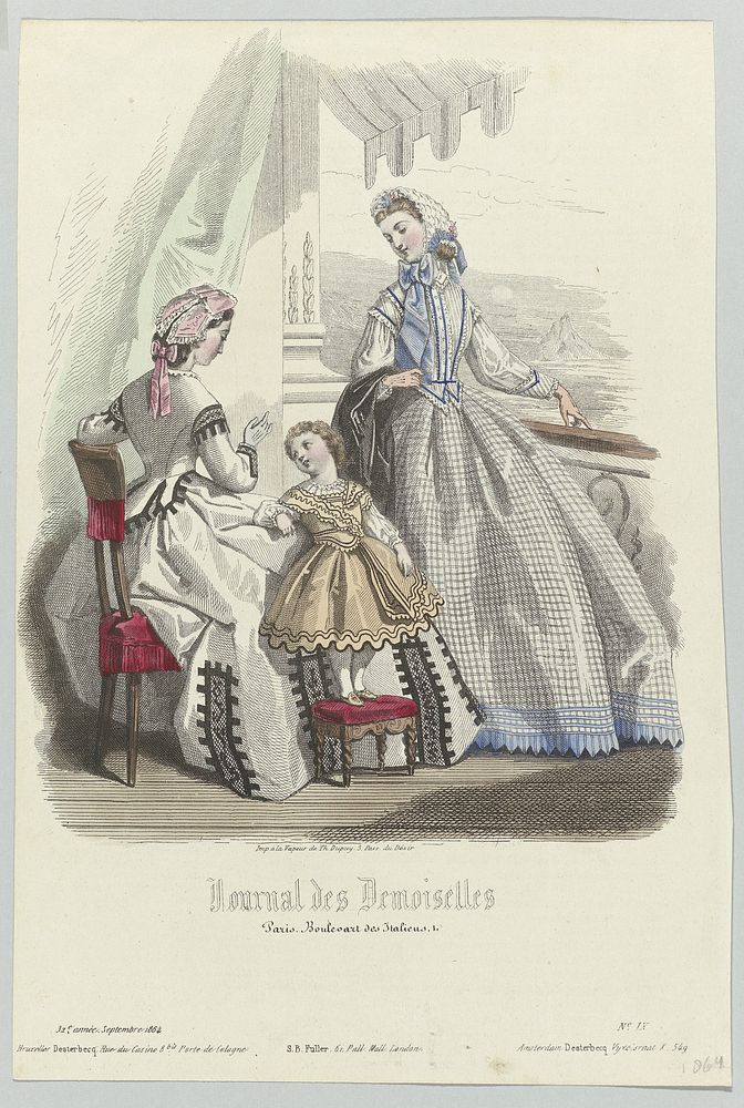 Journal des Demoiselles, septembre 1864, 32e année, No. 9 (1864) by anonymous and Dupuy