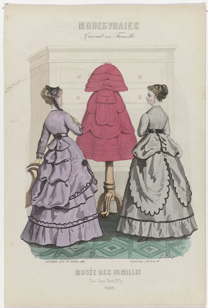 Musée des Familles, novembre 1868, No. 2, 19e année (1868) by L Leloup, Gourdon and Grognet