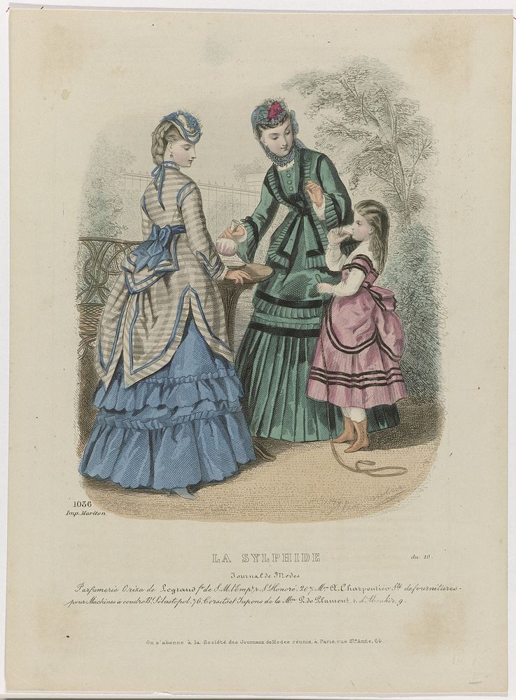 La Sylphide, 1869, No. 1036, du 10 : Parfumerie Oriza de Legrand (...) (c. 1869) by J Desjardins, Héloïse Leloir Colin and…