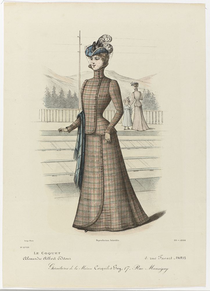 The First Ladies’ Suit (1898) by anonymous, Alex Albert and Bas