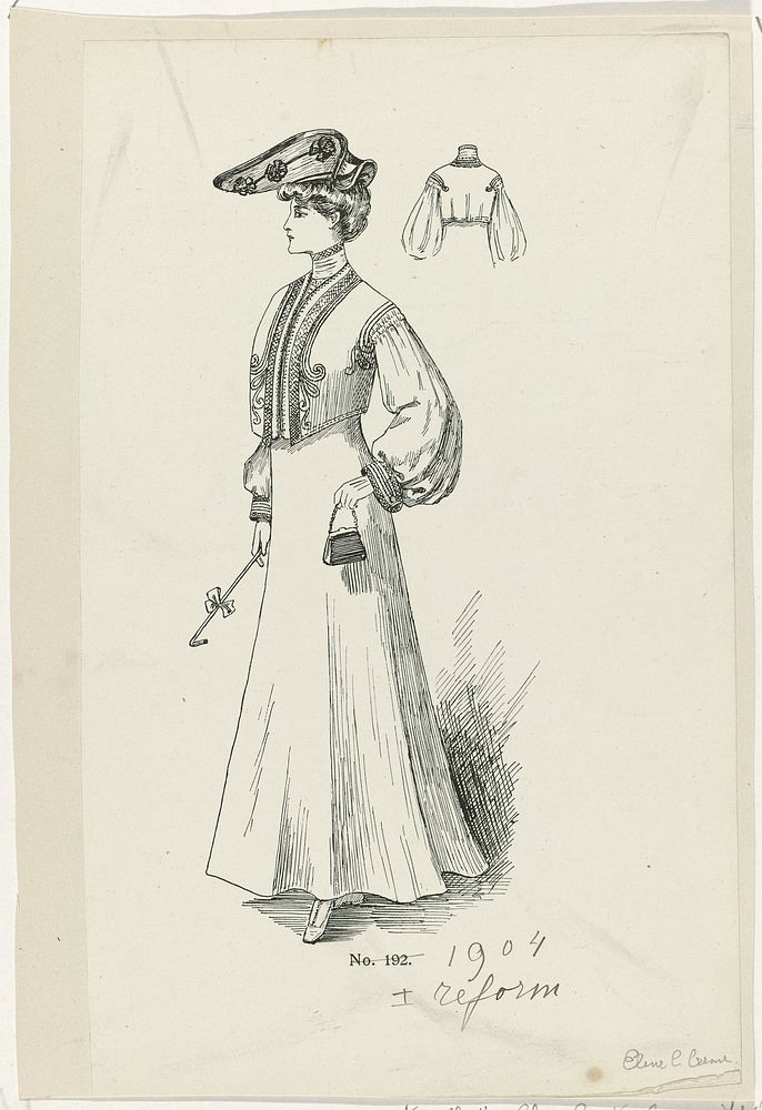 Schoonheid door Gezondheid, Reform kleding 1904, No. 192 (1904) by anonymous