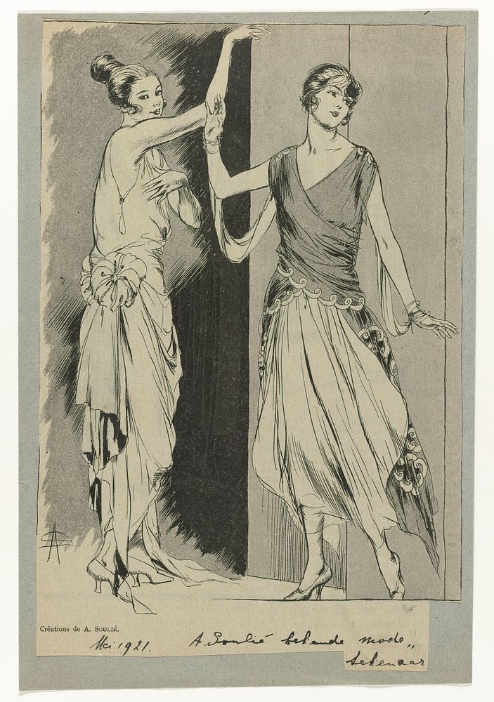 Créations de A. Soulié, Mei 1921 (1921) by anonymous and A Soulié