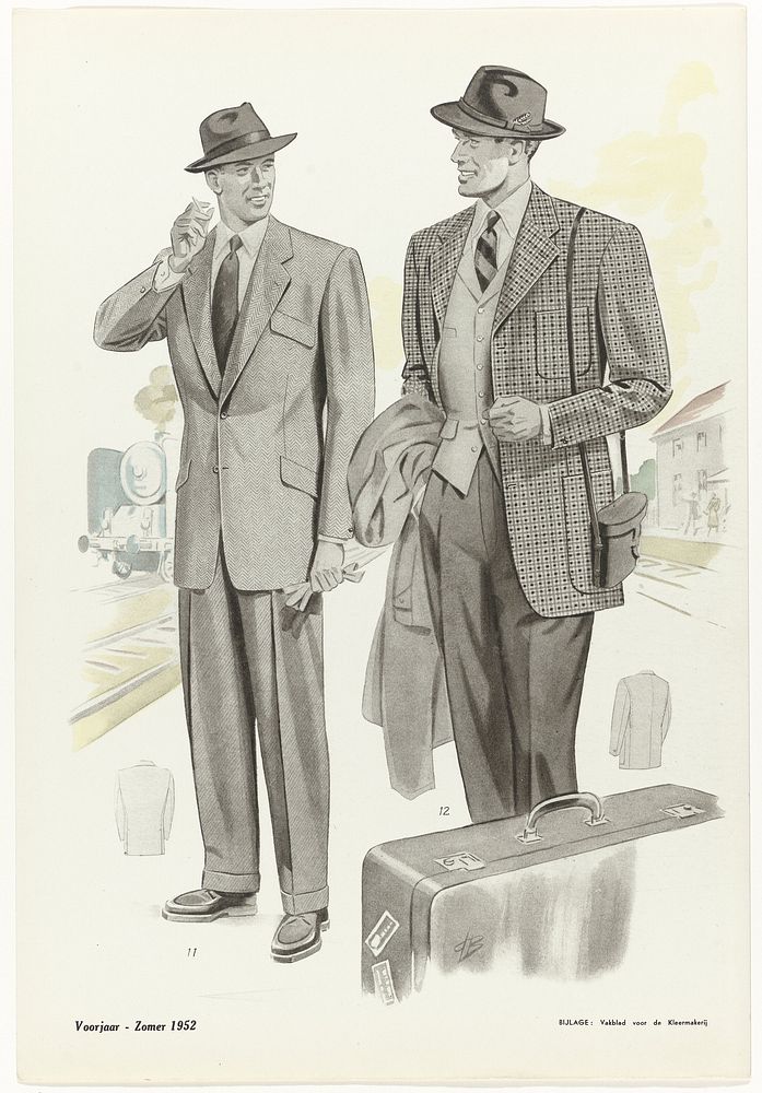 Vakblad voor de kleermakerij, Voorjaar-Zomer 1952, Nr. 11 en Nr. 12 (1952) by anonymous