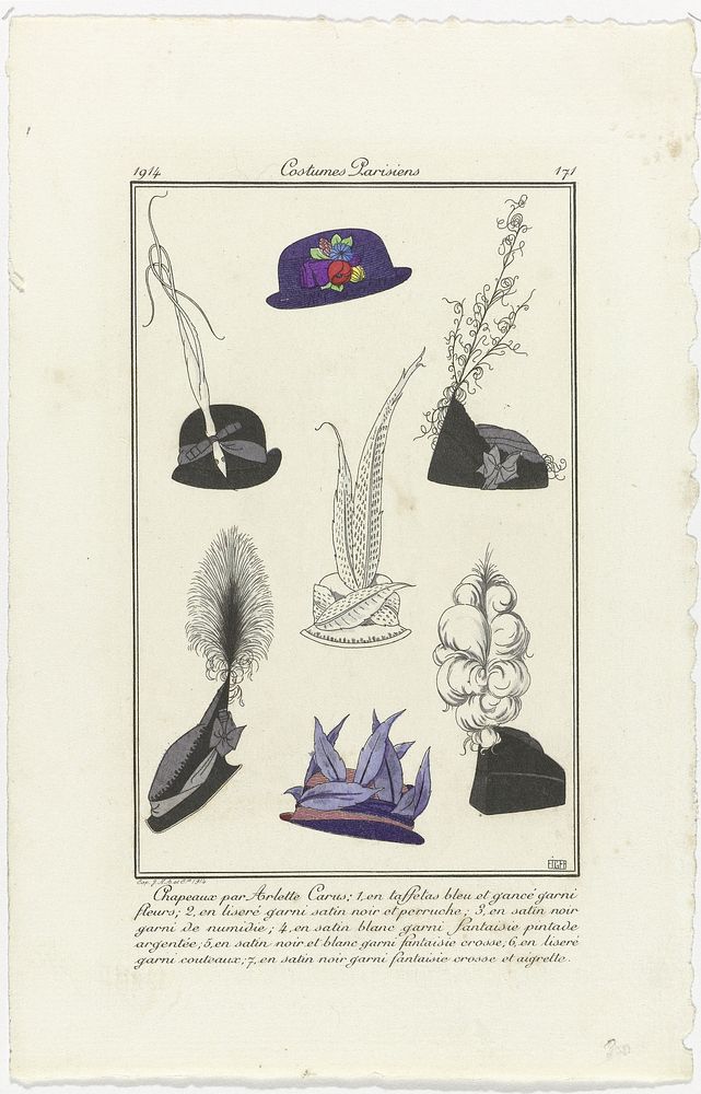 Accessories (1914) by Eiger, anonymous and Arlette Carus