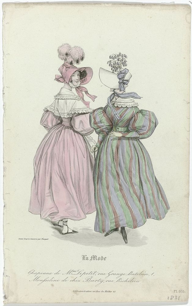 La Mode (1831) by Jean Denis Nargeot, Paul Gavarni, Alfred Xavier du Fougerais and Th Muret