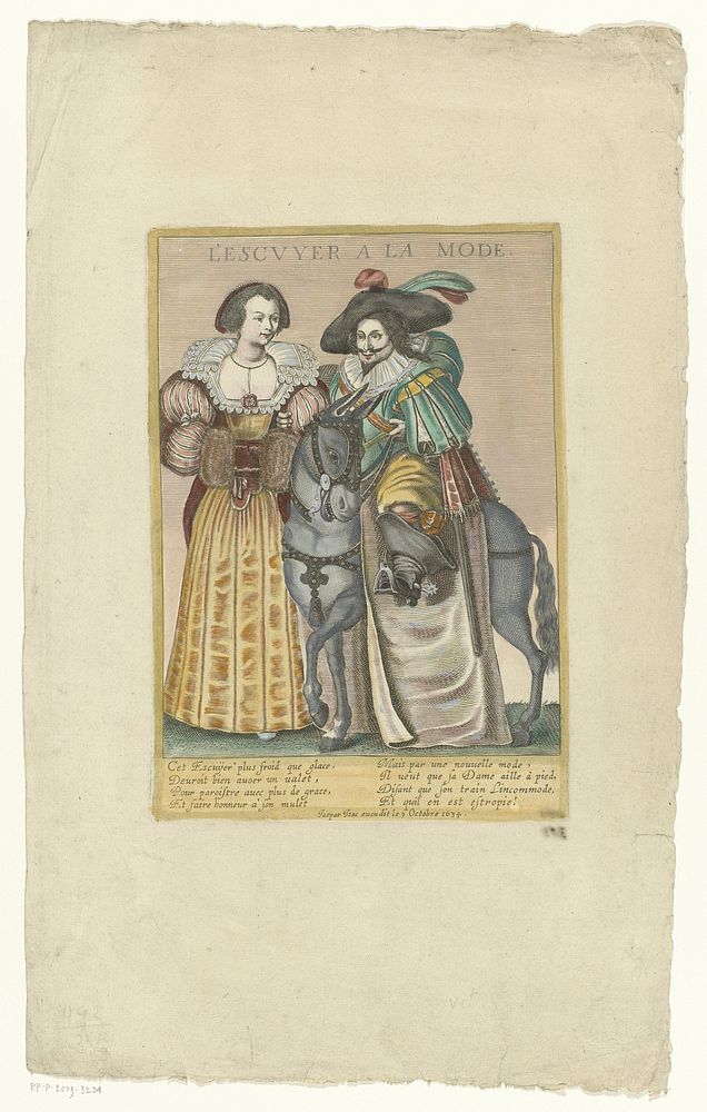 L'Escuyer a la mode (1634) by Jaspar de Isaac