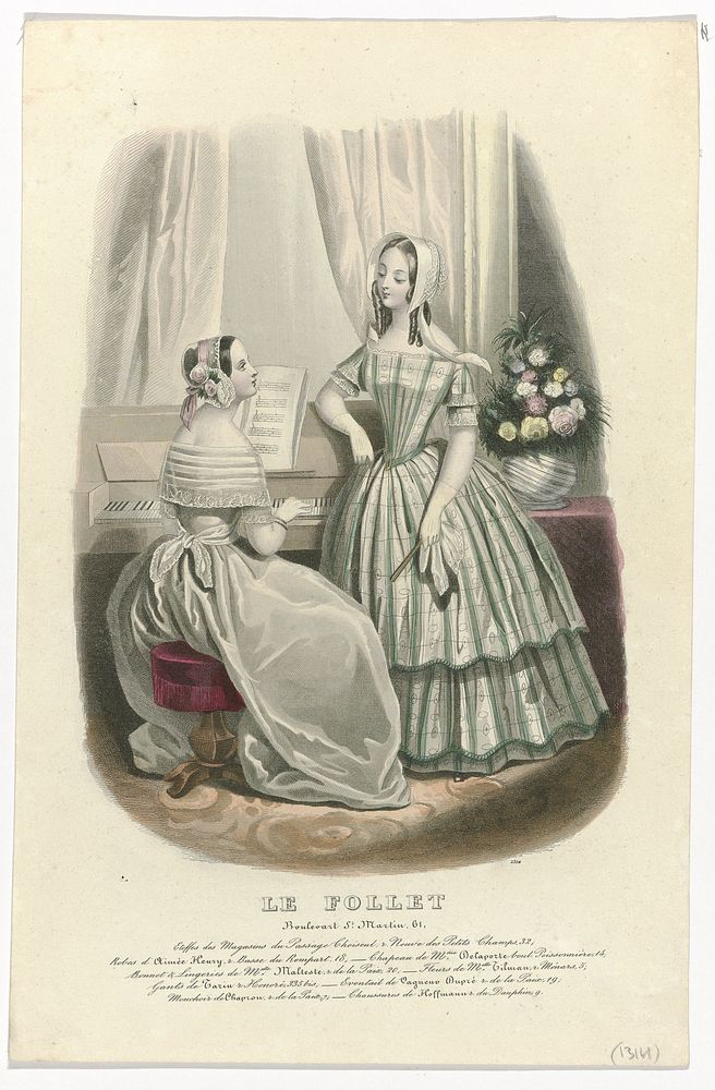 Le Follet, 1846, No. 1314 : Etoffes des Magasins (...) (1846) by anonymous