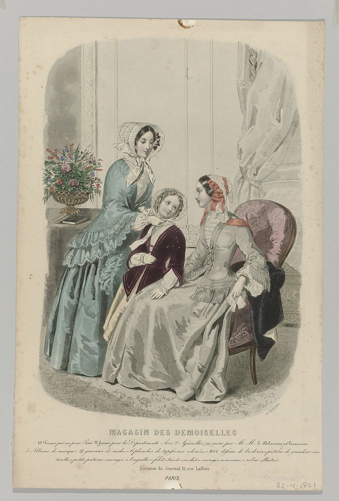 Magasin des Demoiselles, 25 avril 1851 (1851) by anonymous