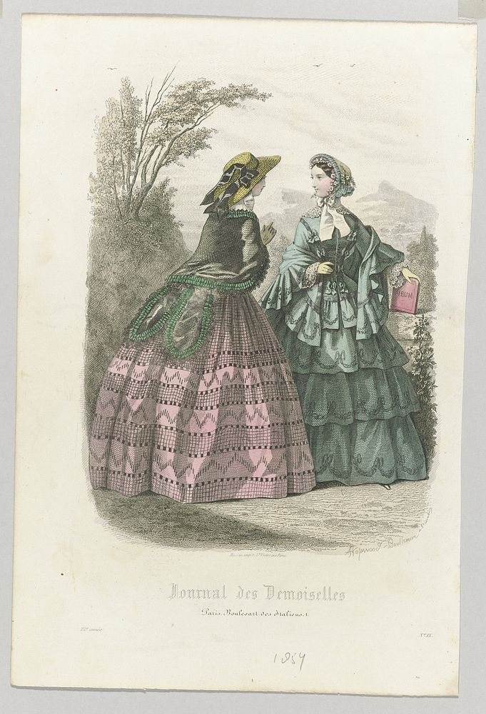 Journal des Demoiselles, 1854, No. 9, 22e année (1854) by Boullemier, Hopwood, Préval and Rossin