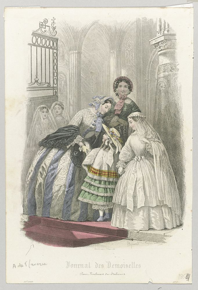 Journal des Demoiselles 1854, No. 5, 22e année (1854) by Hopwood, Taylor, Préval, A de Taverne and Rossin