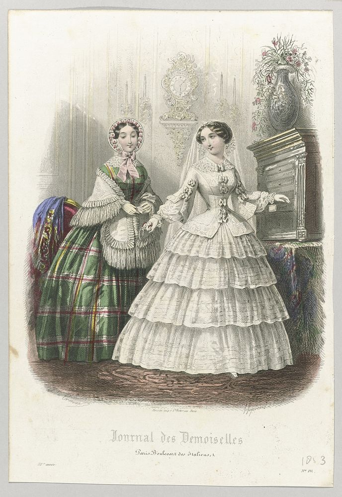 Journal des Demoiselles, 1854, No. 56 (?), 22e année (1854) by Hopwood, Préval, A de Taverne and Rossin