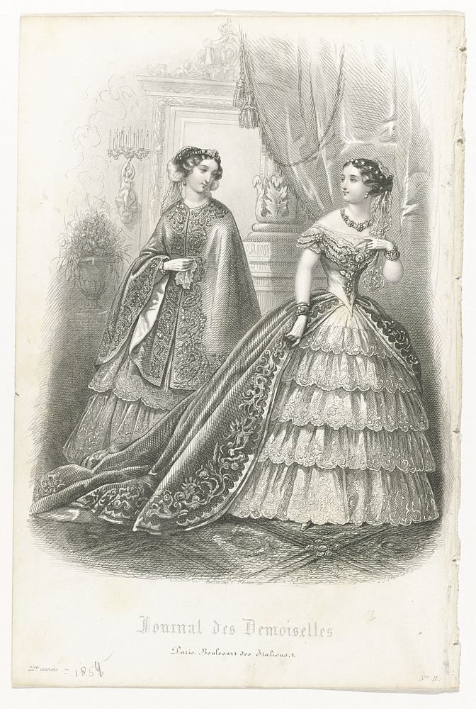 Journal des Demoiselles, 1854, No. 2, 22e année (1854) by Hopwood, Préval and Rossin