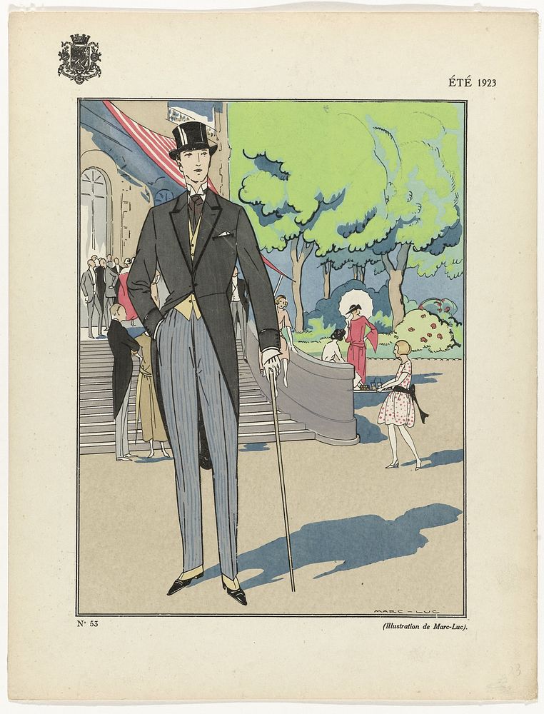 Été 1923, No. 53 : Illustration de Marc-Luc (1923) by Marc Luc and anonymous