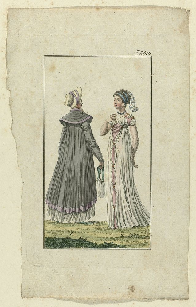 Journal für Fabrik, Manufaktur, handlung, kunst und mode, 1800, Tab III (1800) by anonymous